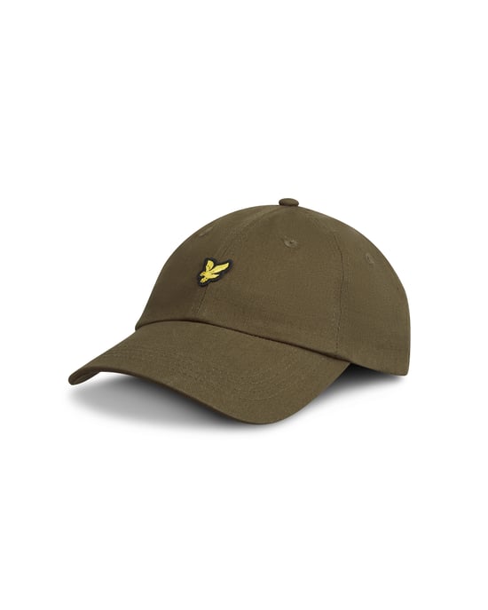 Lyle & Scott Baseballcap in Olijfgroen - Image 3