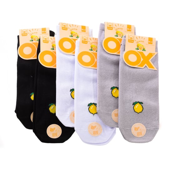 Set van 6 lage sokken OX met frisse geuren - Image 4
