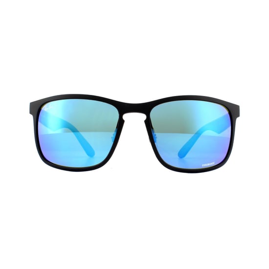Ray-Ban Sunglasses RB4264 601SA1 Matte Black Blue Flash Polarized Chromance