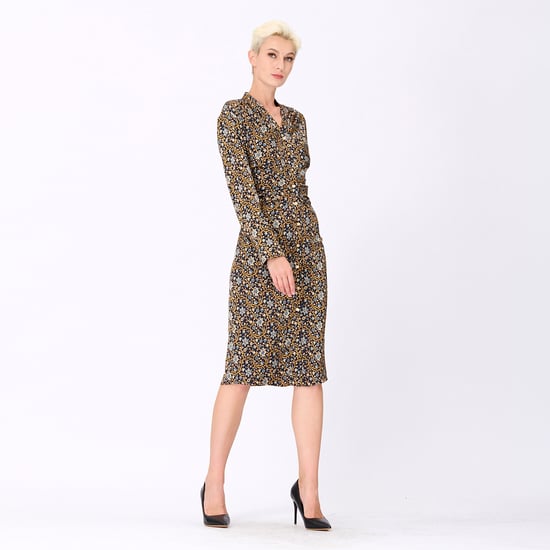 Art-Deco print shirt-jurk - Image 2