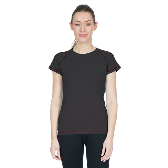 Trespass - Dames Viktoria Sport T-Shirt (Zwart/Roze) - Image 3