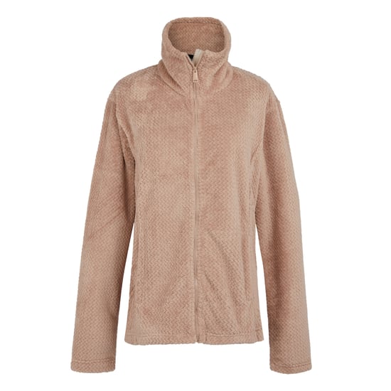 Regatta Dames/Dames Heidy Fluffy Full Zip Fleecejack (Warm taupe) - Image 1