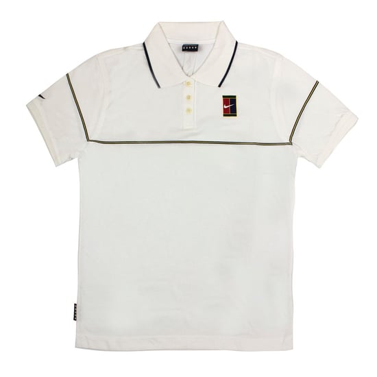 Nike Womens Polo Top White T-Shirt 740894 100