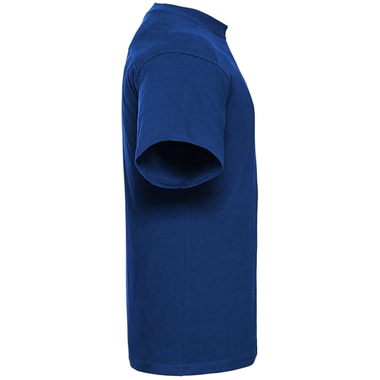 Russell Europa Heren Werkkleding Korte Mouwen Katoenen T-Shirt (Fles groen) - Image 3