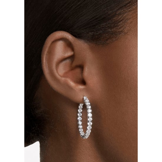 Swarovski 'Matrix' Dames Oorbellen van Basismetalen Hangers - Zilver 5647715 - Image 6