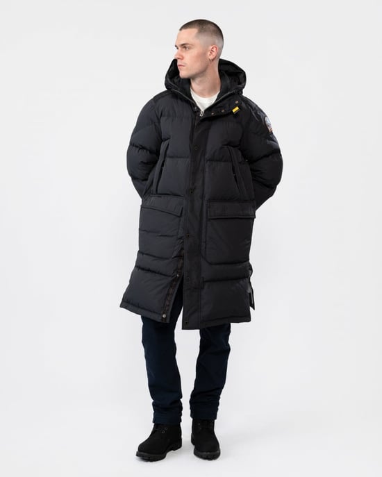 Parajumpers Long Bear Mens Hooded Long Puffer Jacket - Image 1
