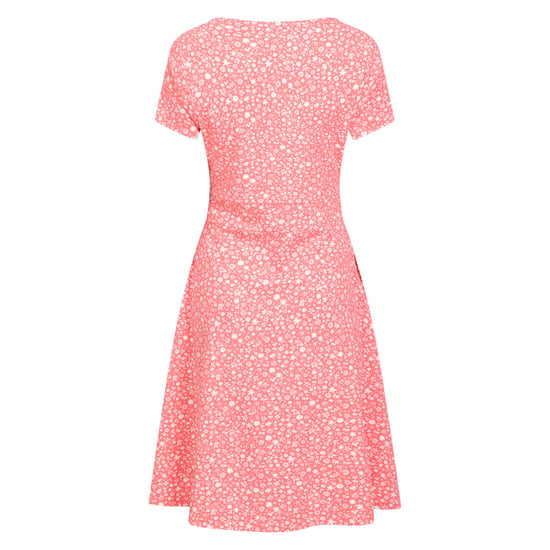 Mountain Warehouse Dames Orchid All-Over Print UV Bescherming Jurk (Rood) - Image 2
