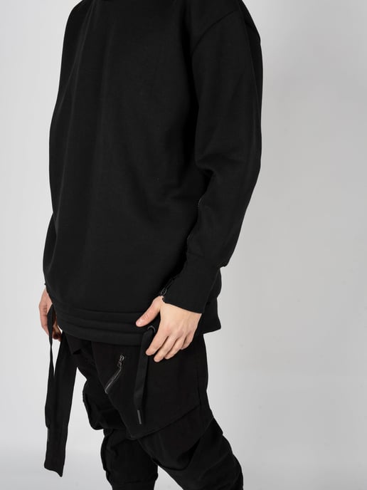 La Haine Inside Us blouse LM030 Mannen zwart - Image 6