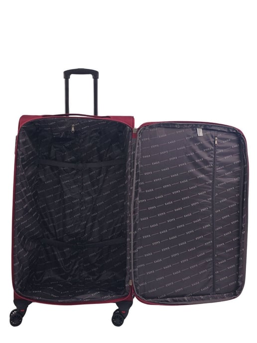 Soft 8 Wheel Luggage Light Travel Suitcases