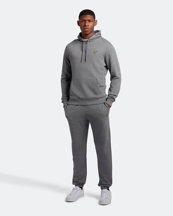Lyle & Scott slanke joggingbroek in grijs - Image 1