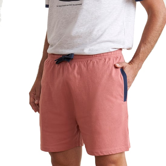 Herenpyjama met korte mouwen en V-hals JJBEH5602 - Image 3