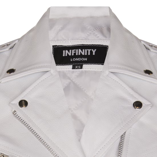 Women's cowhide biker jacket - Mansfield
