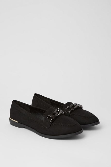 Leila Chain Loafers