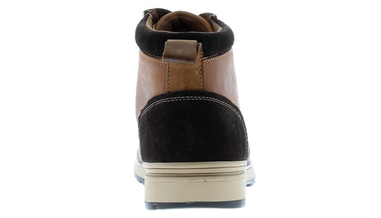 Hush puppies dean lederen herenlaarzen traagschuim tan - Image 4