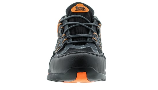 Tradesafe Raft Men's Leather Safety Trainers Black