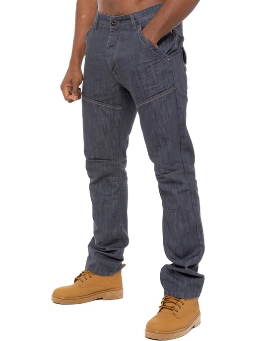 Enzo Denim Jeans Rechte Pijpen Heren - Grijs - Image 1
