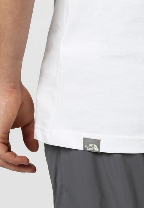 The North Face Heren SS Simple Dome T-shirt Wit - Image 5