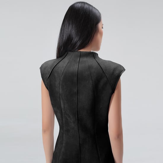Suede kleermakersjurk - Image 3