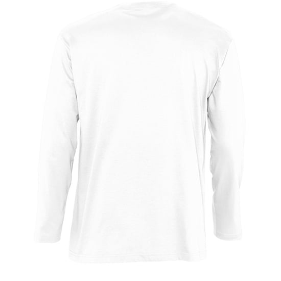 SOLS Heren Monarch T-Shirt met lange mouwen (Wit) - Image 2