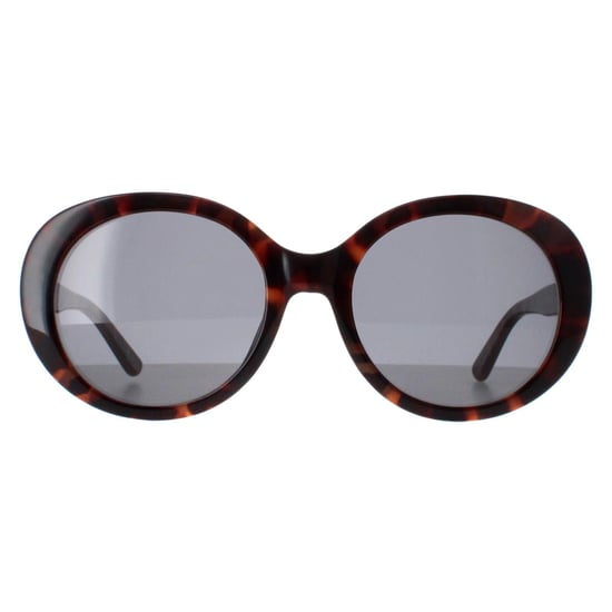 Karen Millen Oval Womens Dark Tortoise Dark Grey KM5051