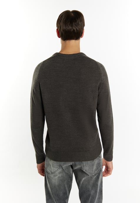 Mo Jumper Heren donkergrijs gem - Image 4