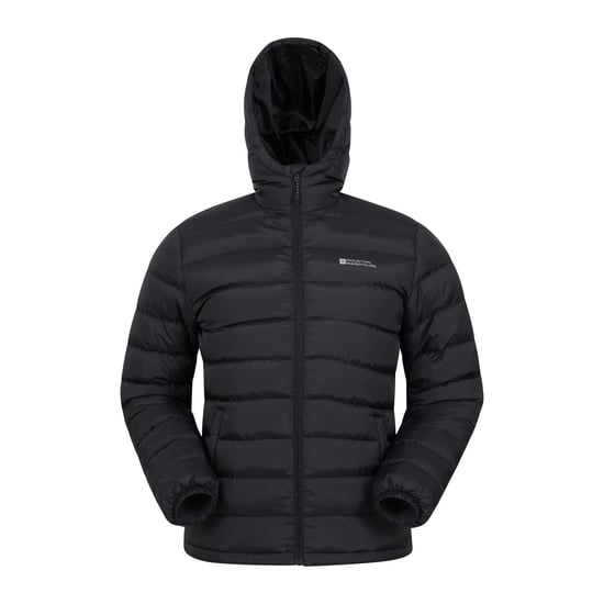 Mountain Warehouse Heren Seasons II gewatteerde jas (Zwart) - Image 1