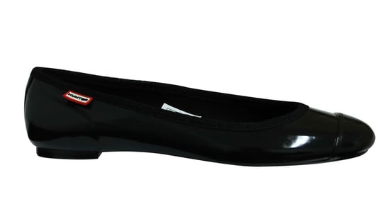 Hunter Original Womens Zwart Ballet Schoenen - Image 2