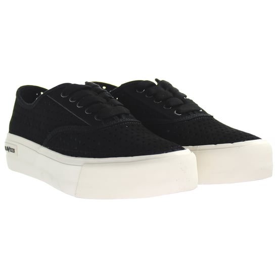 Seavees Legend Sneaker Platform Portal Black Womens Trainers