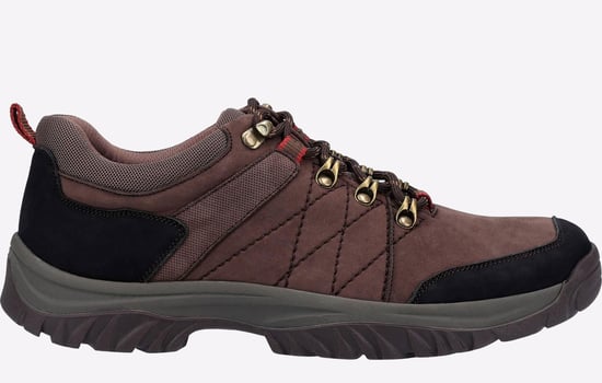 Cotswold Toddington Bruine Leren Veterschoenen Voor Heren - Image 1