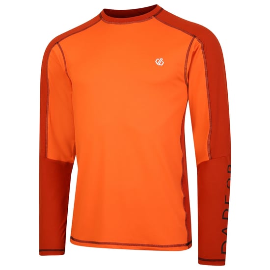 Dare 2B Heren Exchange III Thermische Base Layer Set (Papegaaiduikers Oranje/Bruin) - Image 3