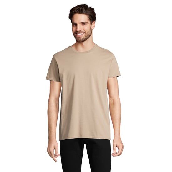 SOLS Heren Pioneer Biologisch Katoenen T-Shirt (Touw) - Image 1