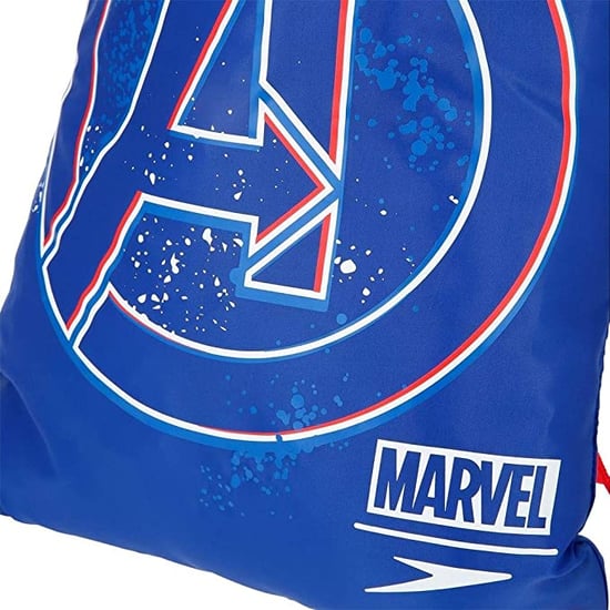 Speedo Marvel Avengers 12L Blauwe Junior Wet Kit Zwemzak - Image 3
