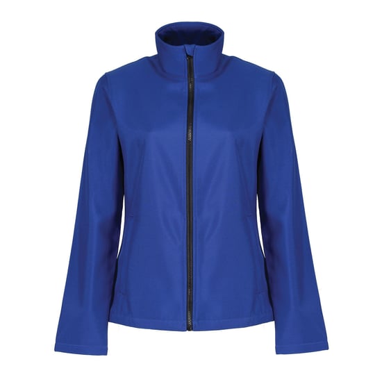 Regatta Womens/Ladies Ablaze Printable Soft Shell Jacket (Royal Blue/Black)