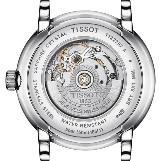Tissot Carson Dames Horloge Zilverkleurig T1222071105100 - Image 4