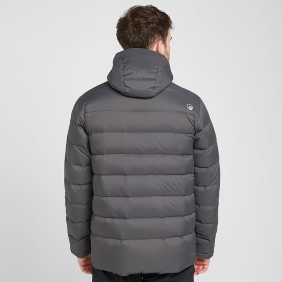 North Ridge Men's Tech Down II Puffer Jacket with Removable Adjustable Hood