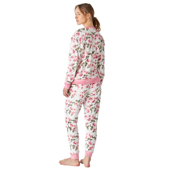 Winter pajamas long sleeve velvet JJB4 women