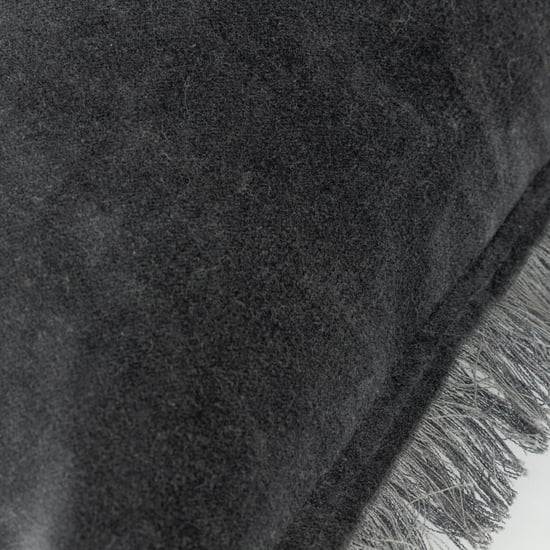 Yard Jaye Velvet Fringed Cushion Cover