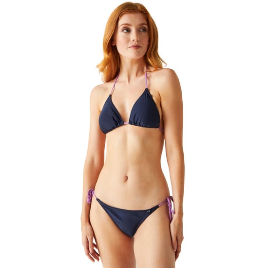 Regatta Womens/Ladies Andrellia Bikini Top (Navy/Radiant Orchid)
