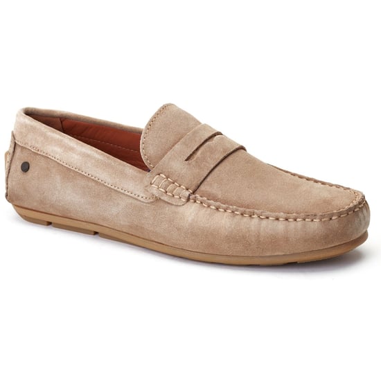 Base London Collins Leer Heren Sand Loafers - Image 1