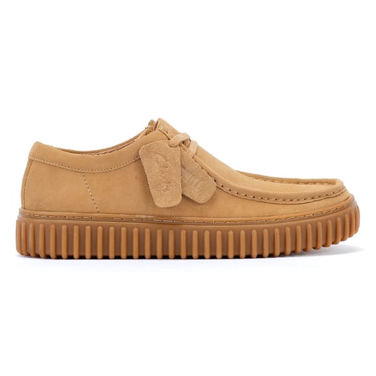Clarks Torhill Lo Suede herenschoenen donker zand - Image 5