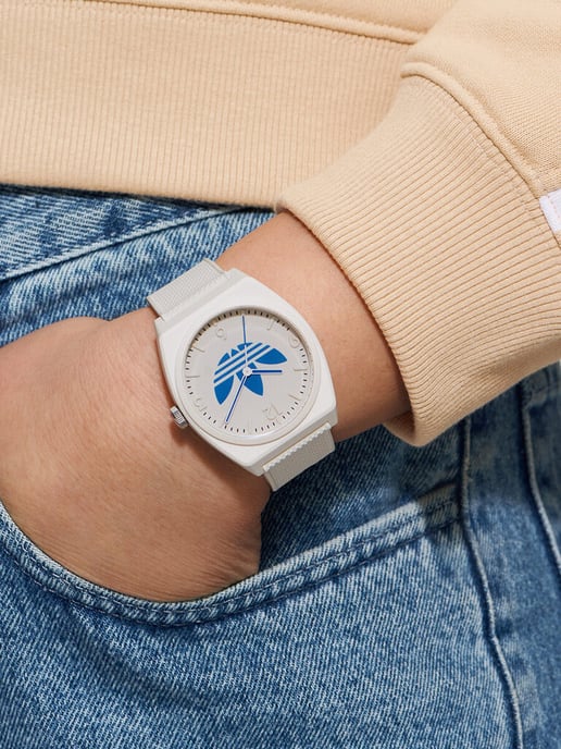 Adidas Originals Project Two Unisex Witte Horloge AOST23048 - Image 4