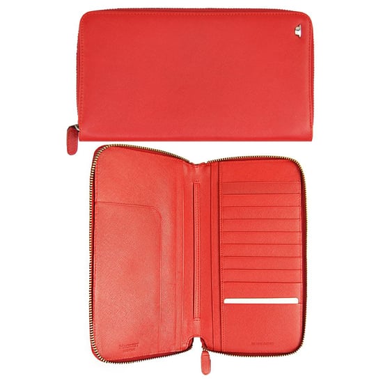 Hackett Mayfair Red Card Holder Wallet