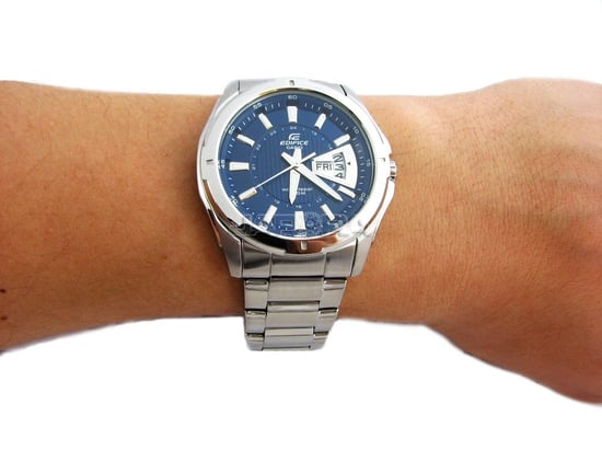 Casio Edifice herenhorloge Zilverkleurig EF-129D-2AVEF - Image 5