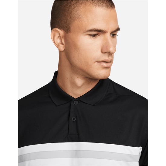 Nike Heren Victory Dri-FIT Poloshirt (Zwart/Wit) - Image 2