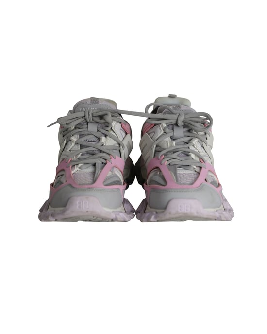 Balenciaga Track Sneakers in Roze Combinatie Polyurethaan - Image 2