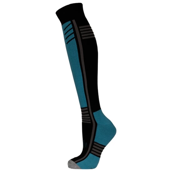 Trespass Unisex Adult Icy Skisokken (Zwart/stormblauw) - Image 3