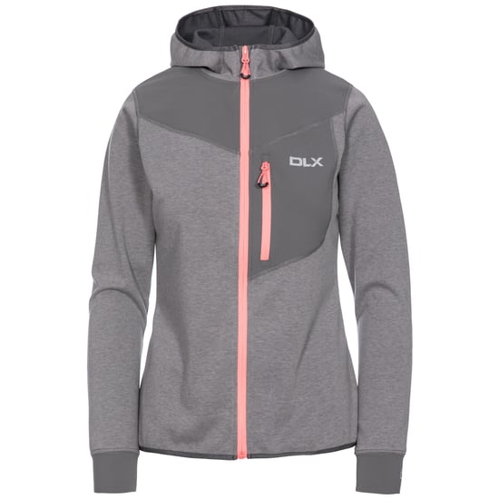 Trespass Vrouwen/dames Jazmin DLX Hoodie (Platina mergel) - Image 1