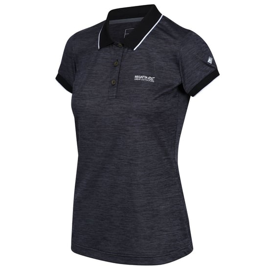 Regatta Womens/Ladies Remex II Polo Neck T-Shirt (Black)