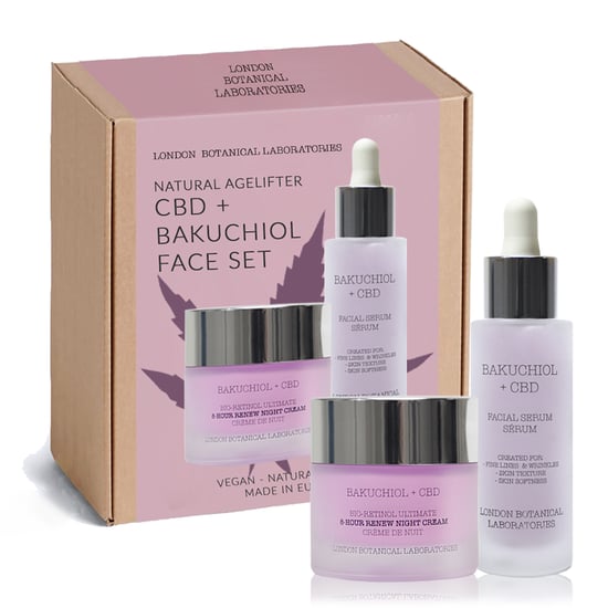 London Botanical Laboratories LBL - CBD + Bakuchiol Face Set (Serum + Moisturiser)