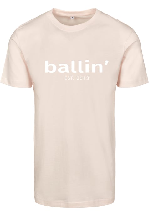 Ballin Est. 2013 Tee SS Regular Fit Shirt Pink
